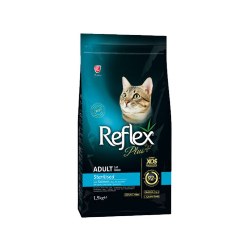 Reflex plus cat food adult sterilized Salmon 1.5kg 510x510 1