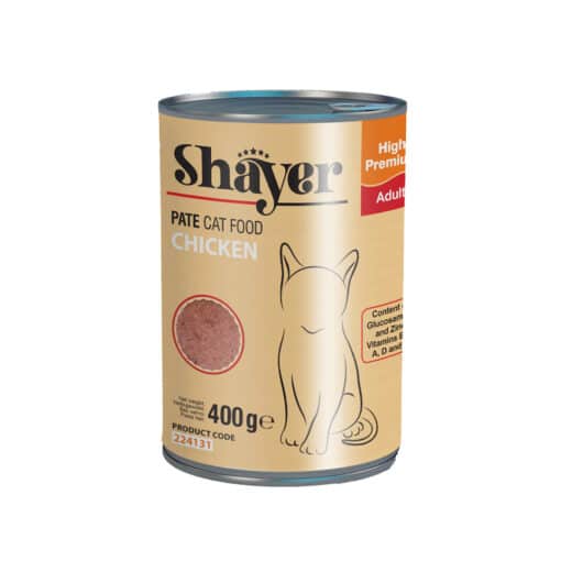 Shayer Cat Canned food chicken Pate 400g 510x510 1