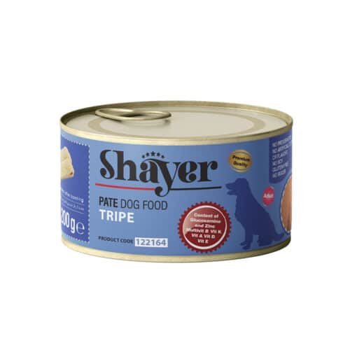 Shayer Dog Canned food Tripe Pate 200g 510x510 1